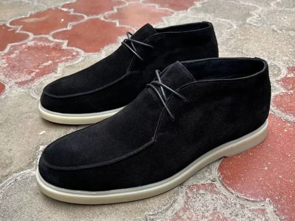 замшеві осінні лофери Berg 761