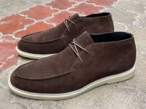 замшеві осінні лофери Berg 762