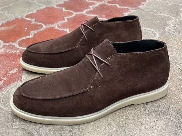 замшеві осінні лофери Berg 762