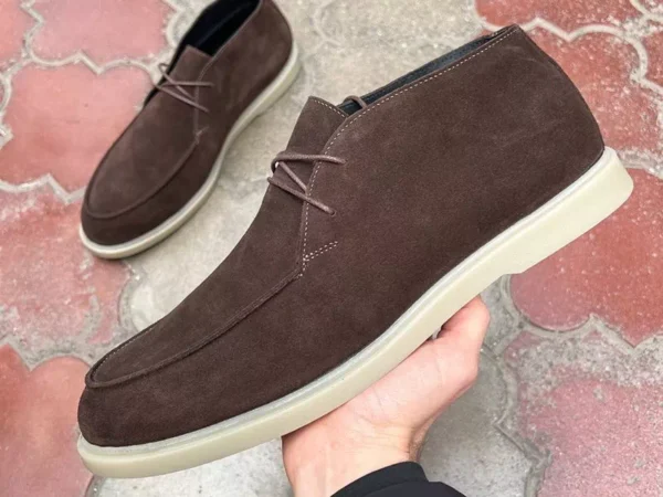 замшеві осінні лофери Berg 762