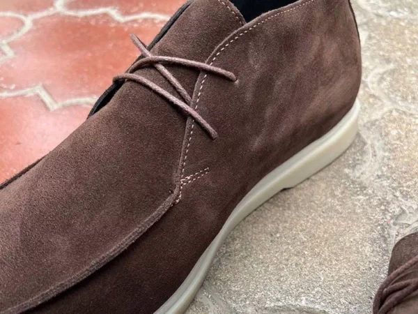 замшеві осінні лофери Berg 762