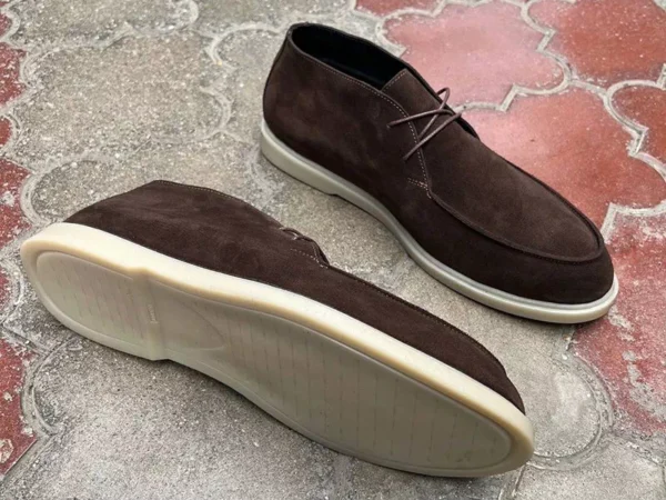 замшеві осінні лофери Berg 762