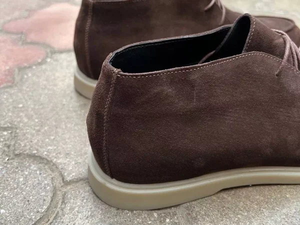 замшеві осінні лофери Berg 762