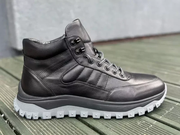 шкіряні зимові черевики Kadar 771