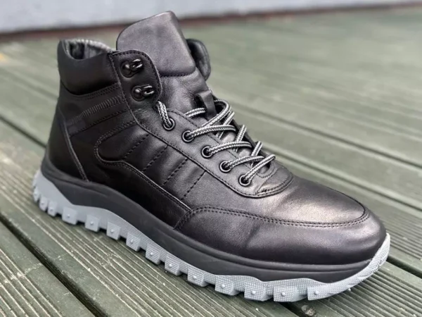 шкіряні зимові черевики Kadar 771