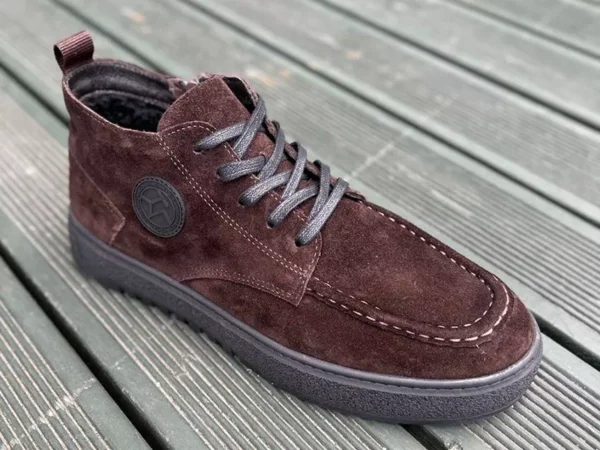 замшеві зимові черевики Kadar 772