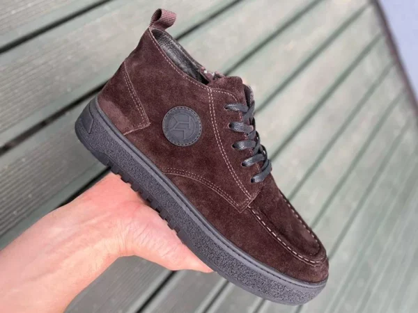 замшеві зимові черевики Kadar 772